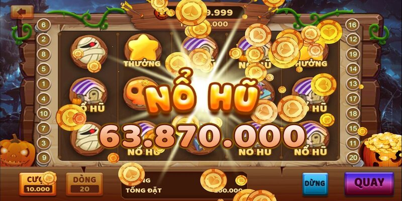 Sảnh game nổ hũ với đa dạng trò chơi bắt mắt, hấp dẫn