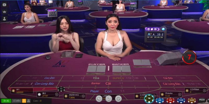 Baccarat trực tuyến mang nhiều ưu điểm nổi bật