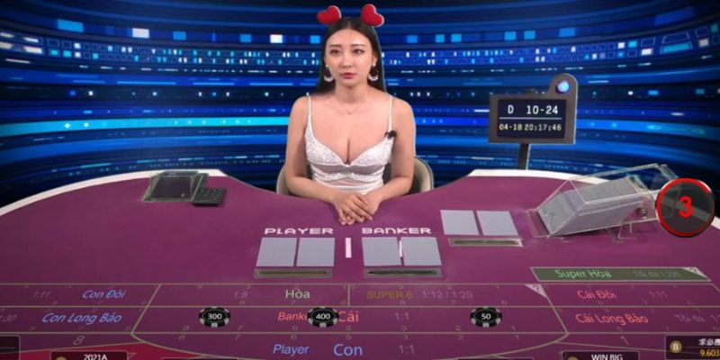 Hướng dẫn các bước trải nghiệm Baccarat trực tuyến